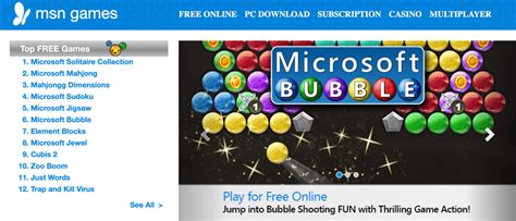 www msn free games